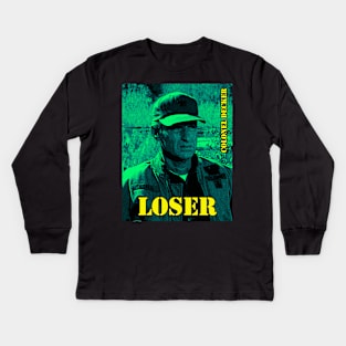 Colonel Decker Loser Kids Long Sleeve T-Shirt